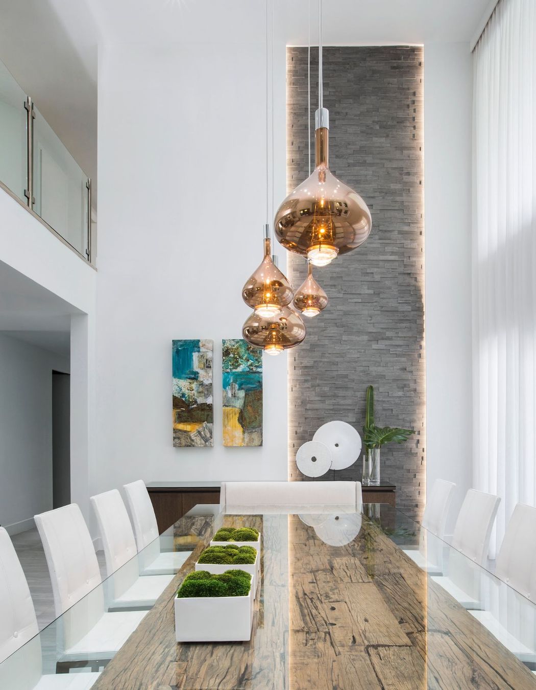 Sky-Fall Pendant Light by Lodes with LED technology
