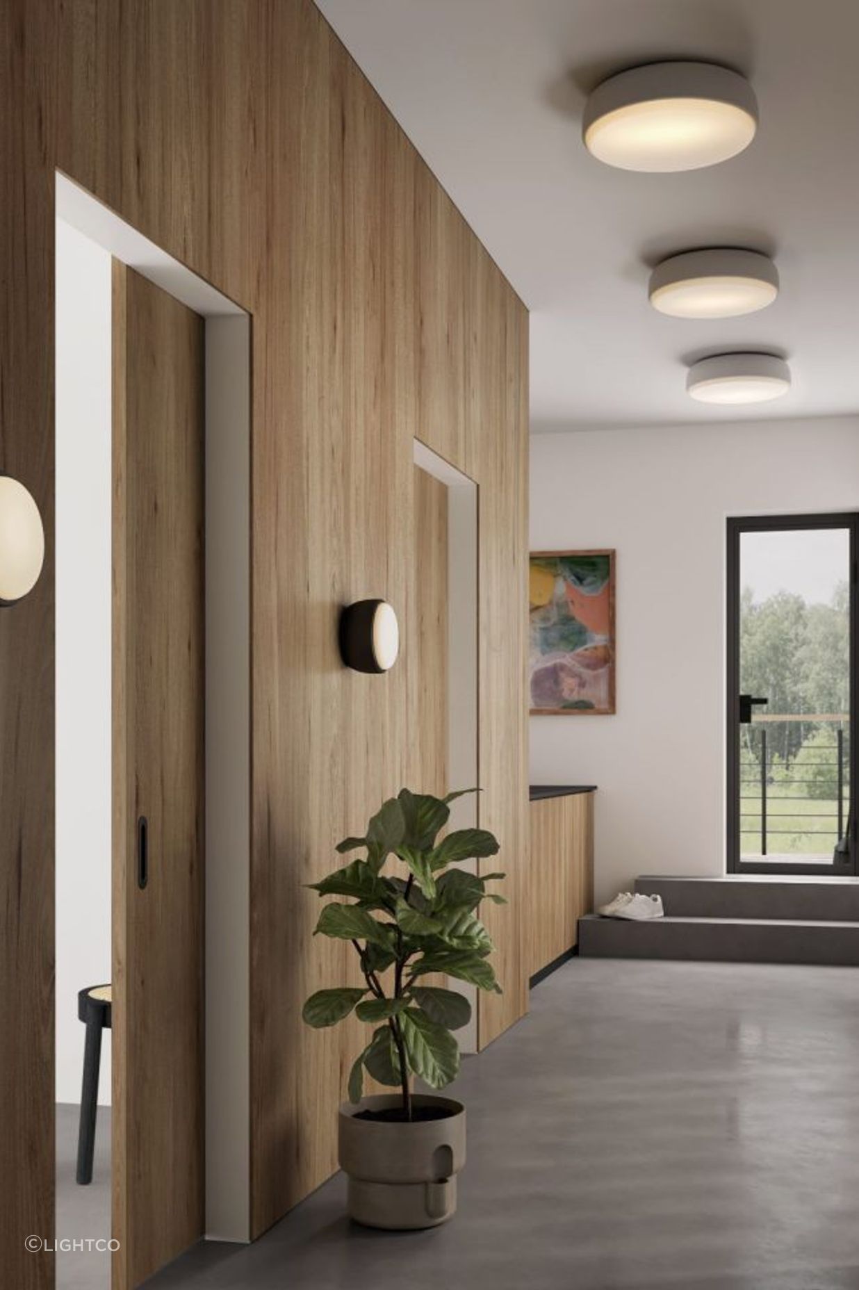 Over Me Wall Ceiling Light from LightCo