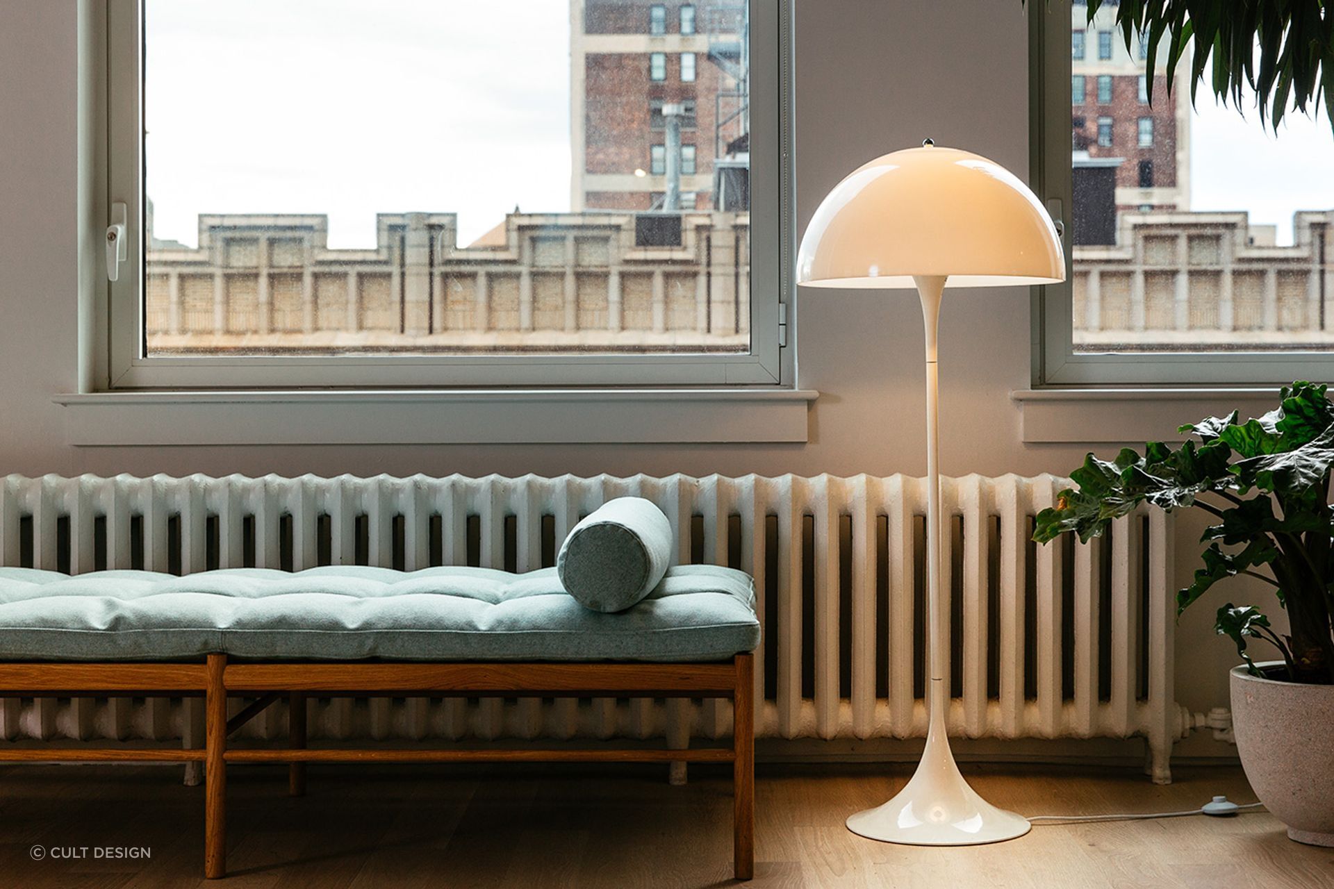 Panthella Floor Light by Louis Poulsen