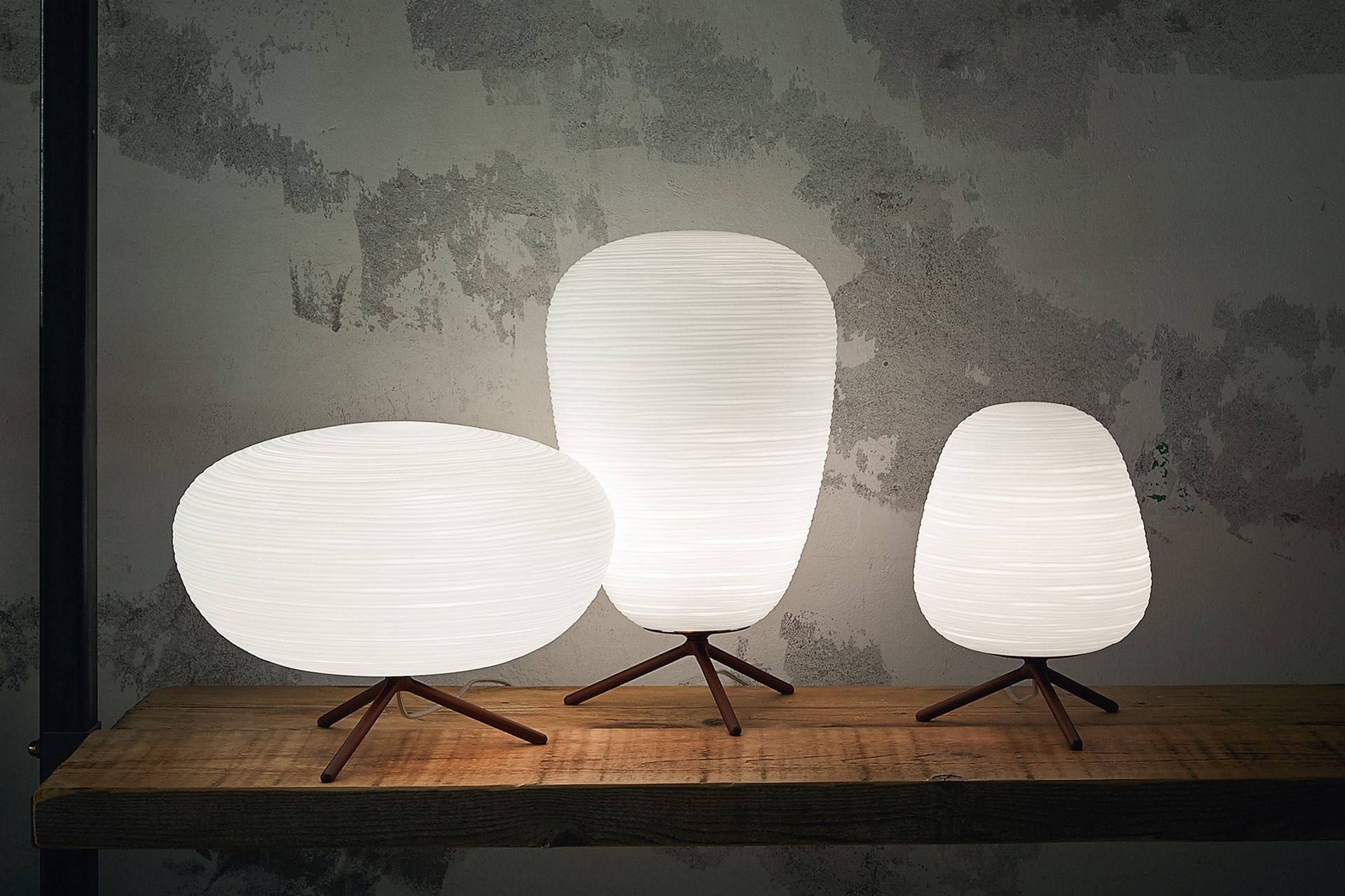 Rituals 3 Table Lamps from Space Furniture