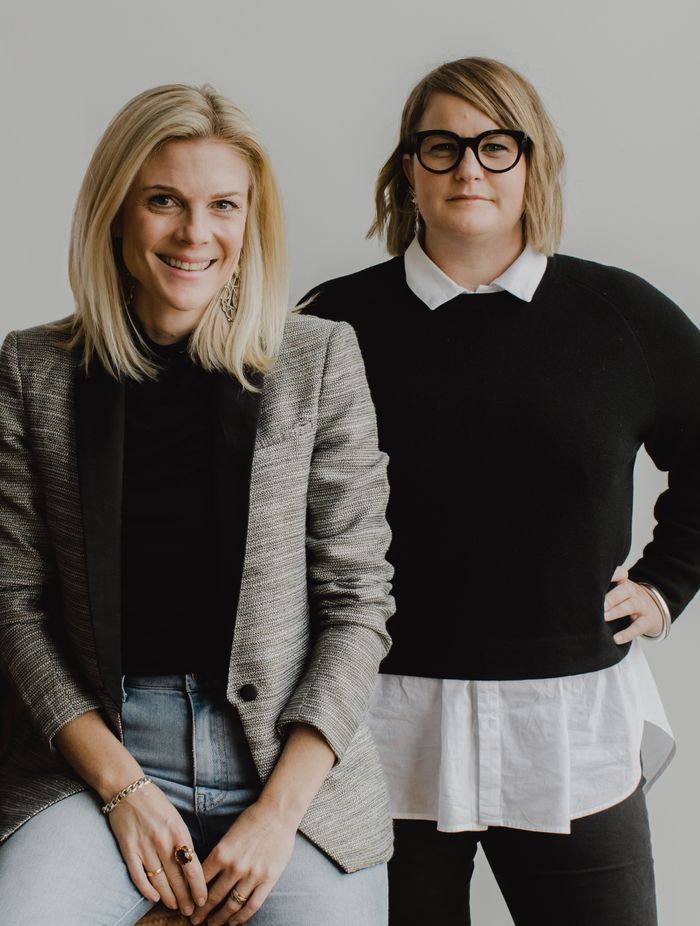 Material Creative directors Liv Patience and Toni Brandso.