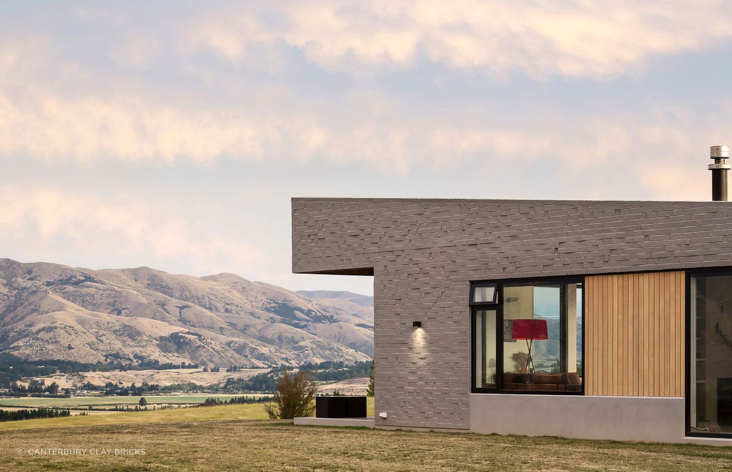 A darker tone and texture of brick can work wonders in the right environment as seen here using Canterbury Clay Bricks.