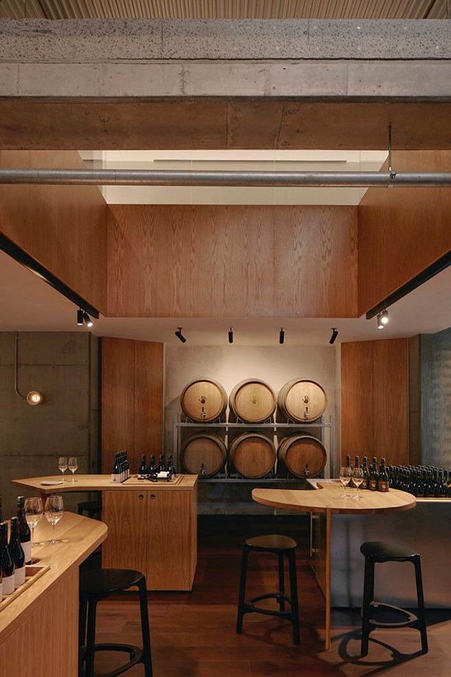 Introducing a flagship Melbourne cellar door that subtly integrates diverse customer experience