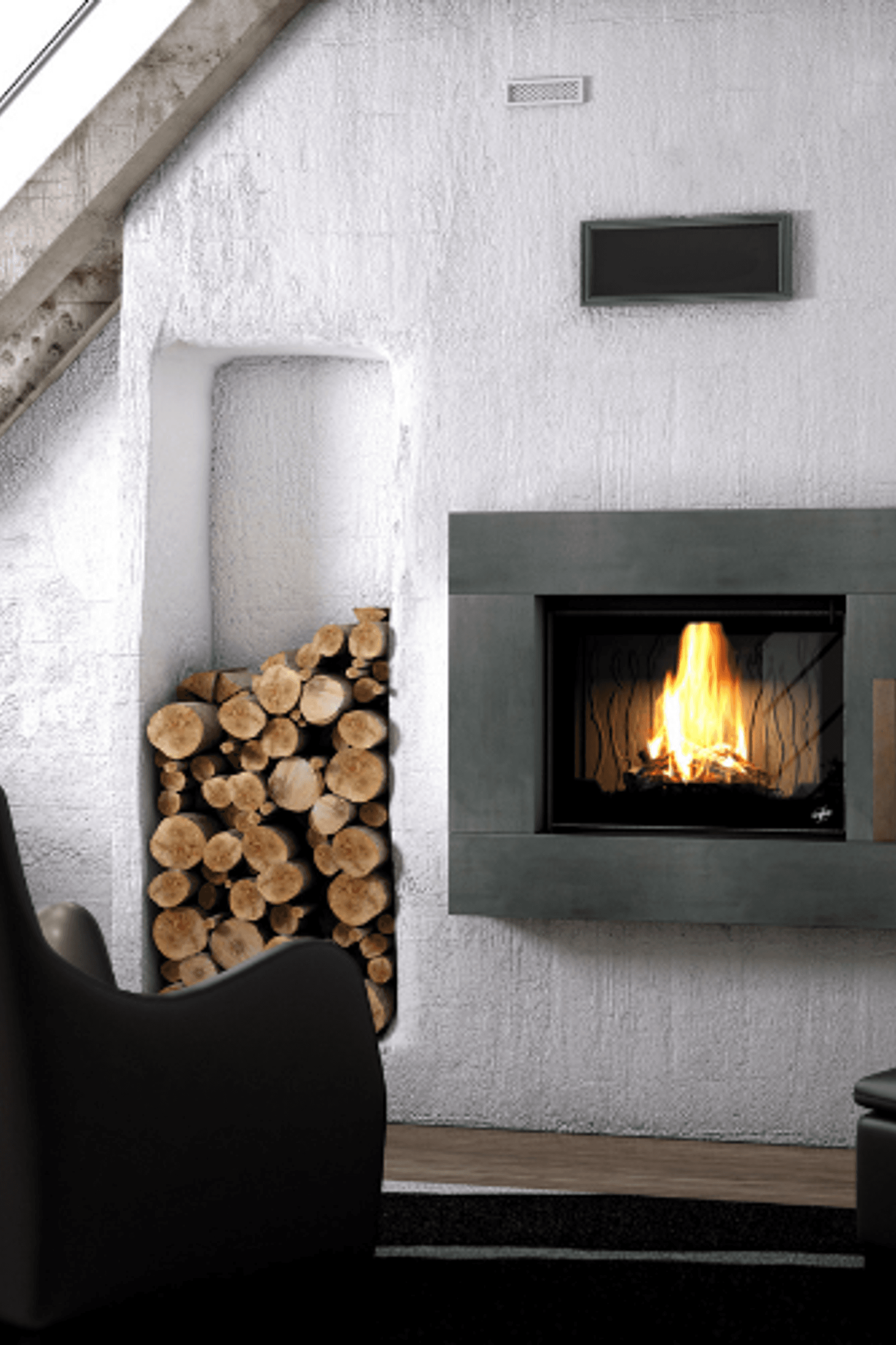 Seguin Wood Fireplaces: A French Flame