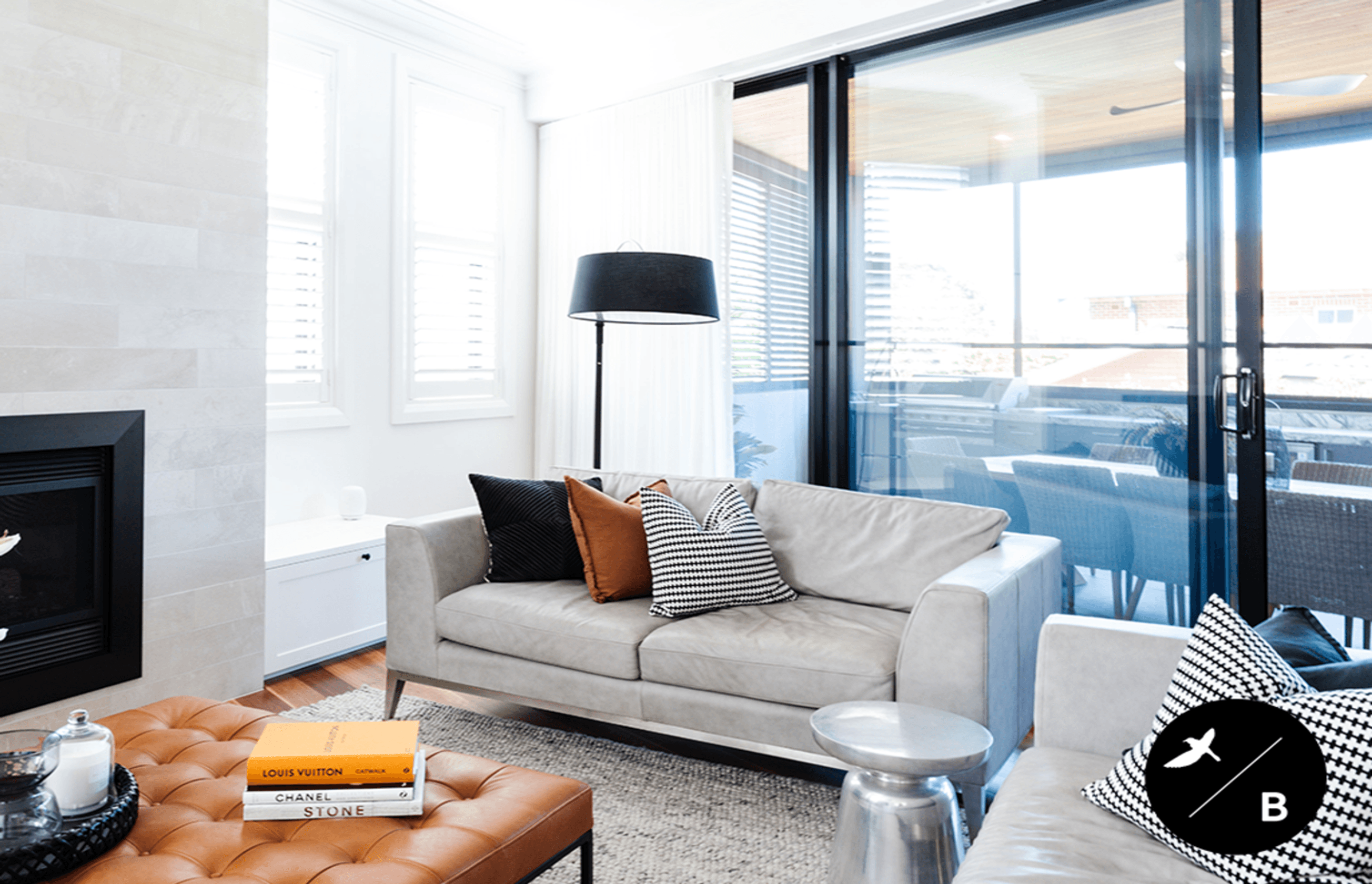 ‘Benwerrin Residence’. Interior Design: Birdblack Design Building Design: Moshonis Building Designers &amp; Engineers Build: JPM Project Management Joinery Manufacture: L and J Joinery Shoot Stylist: Birdblack Design Photography: Better Together Photo Co Videography: PipeWolf Media