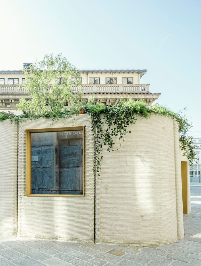 QOROX' 3D printed structure is suitable for both residential and commercial builds.