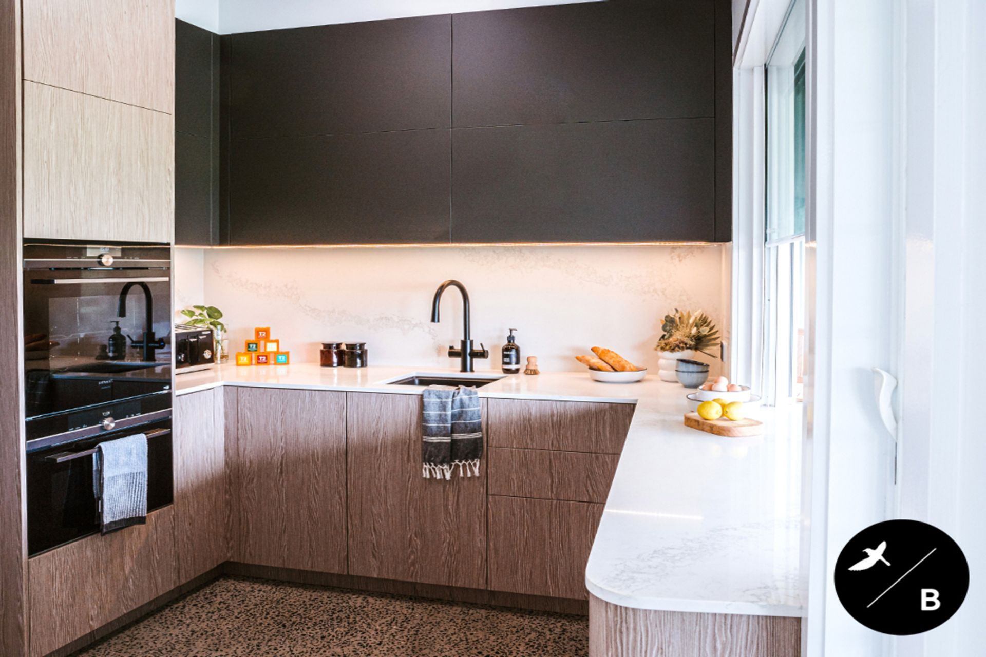 ‘Hillview Residence’ Interior Design: Birdblack Design Build: Warren Williams Joinery Manufacture: PKJ Joinery Photography: Better Together Photography Co