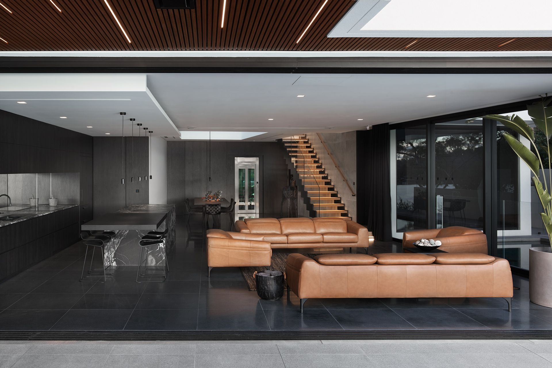 Oyster Bay House by Couvaras Architects, Bakker Built and Farrugia Design | Photography by Luke Butterly