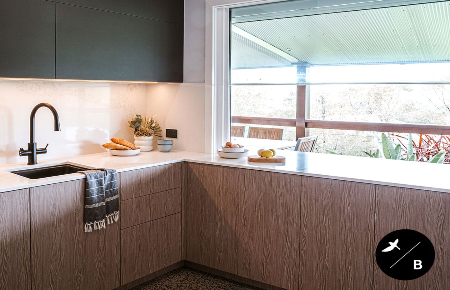 ‘Hillview Residence’ Interior Design: Birdblack Design Build: Warren Williams Joinery Manufacture: PKJ Joinery Photography: Better Together Photography Co