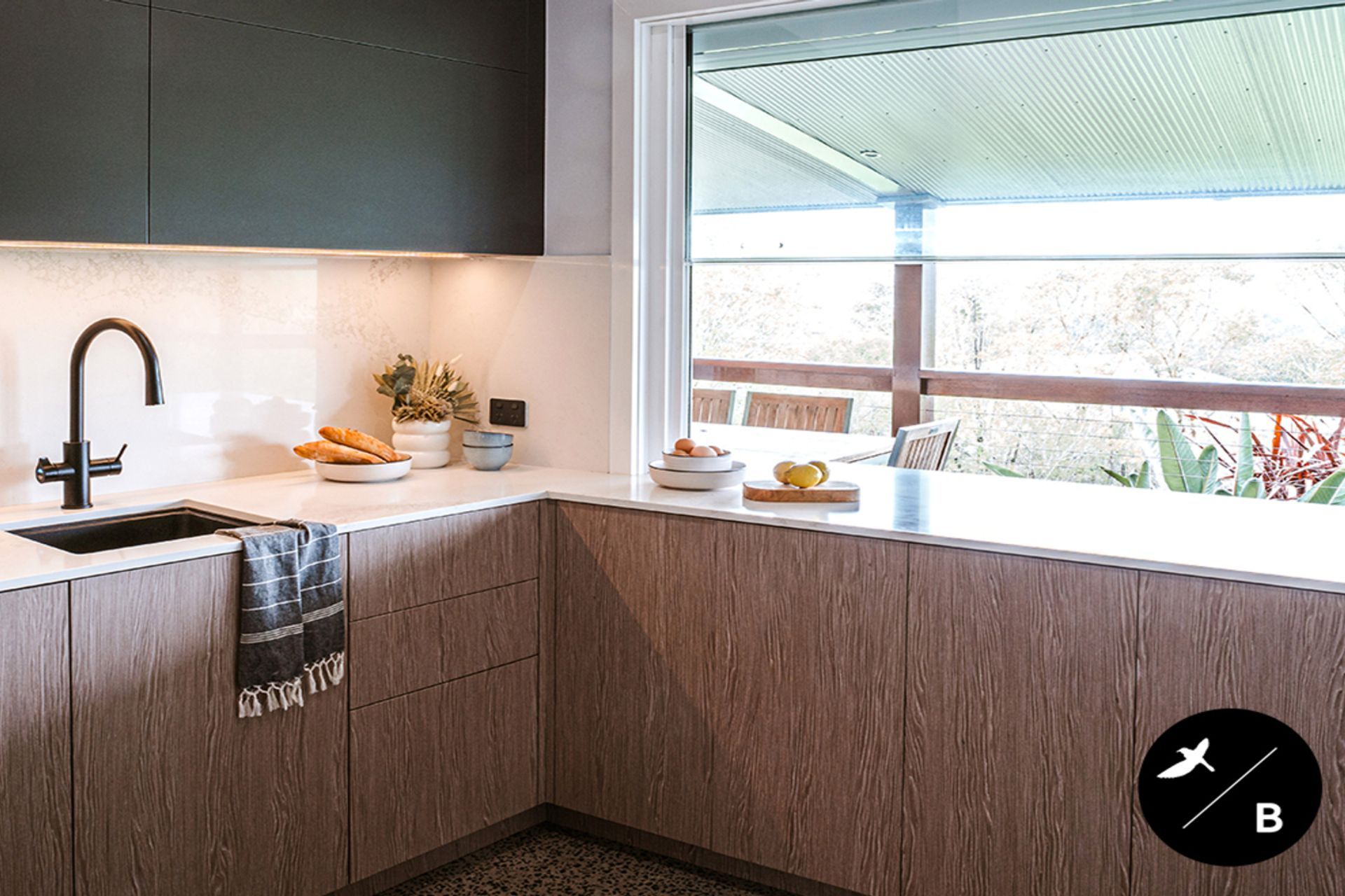 ‘Hillview Residence’ Interior Design: Birdblack Design Build: Warren Williams Joinery Manufacture: PKJ Joinery Photography: Better Together Photography Co