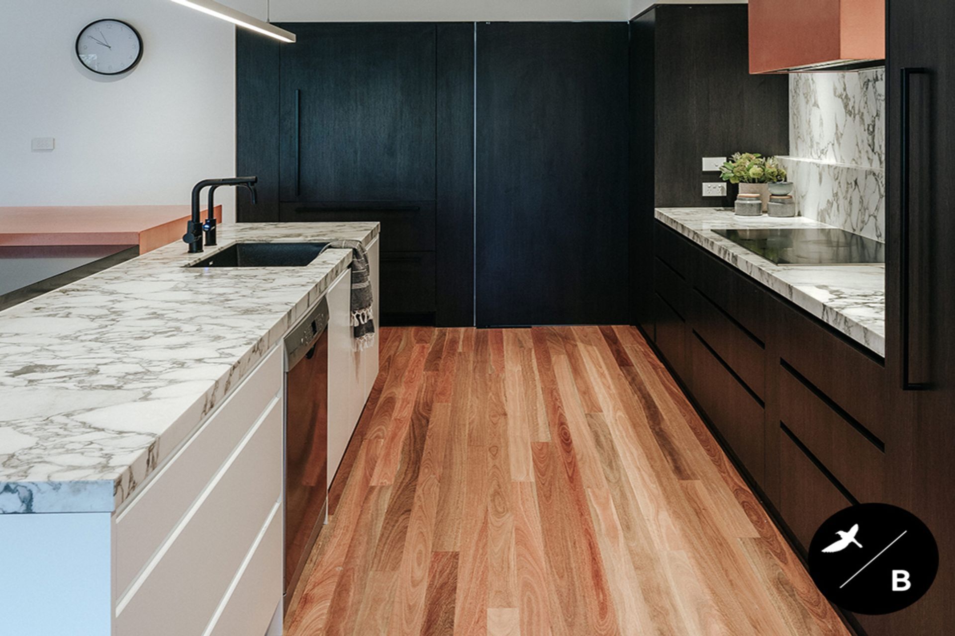 ‘Cato Residence’ Interior Design: Birdblack Design Builder: Graeme Carberry Builder Joinery: Marlix Bespoke Furniture & Joinery Photography: The Evoke Company Videography: PipeWolf Media