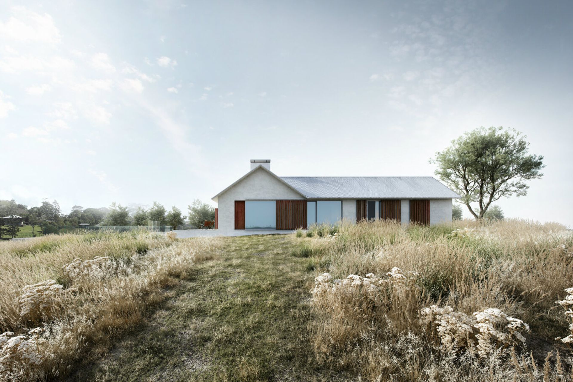 Ewingsdale Residence by Davidov Architecture &amp; Interiors | 3D visualisation by 3D Eagle Vision