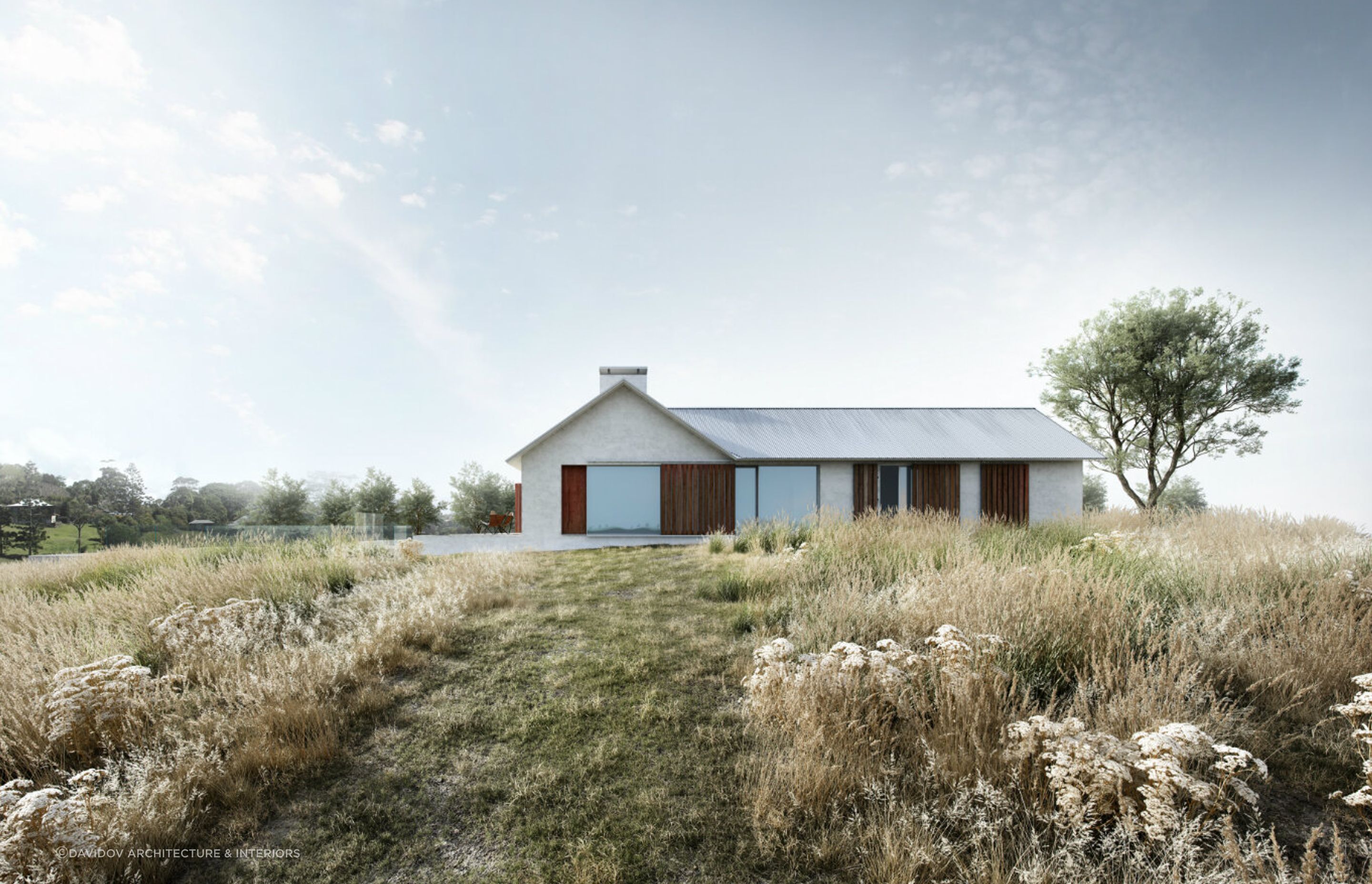 Ewingsdale Residence by Davidov Architecture & Interiors | 3D visualisation by 3D Eagle Vision