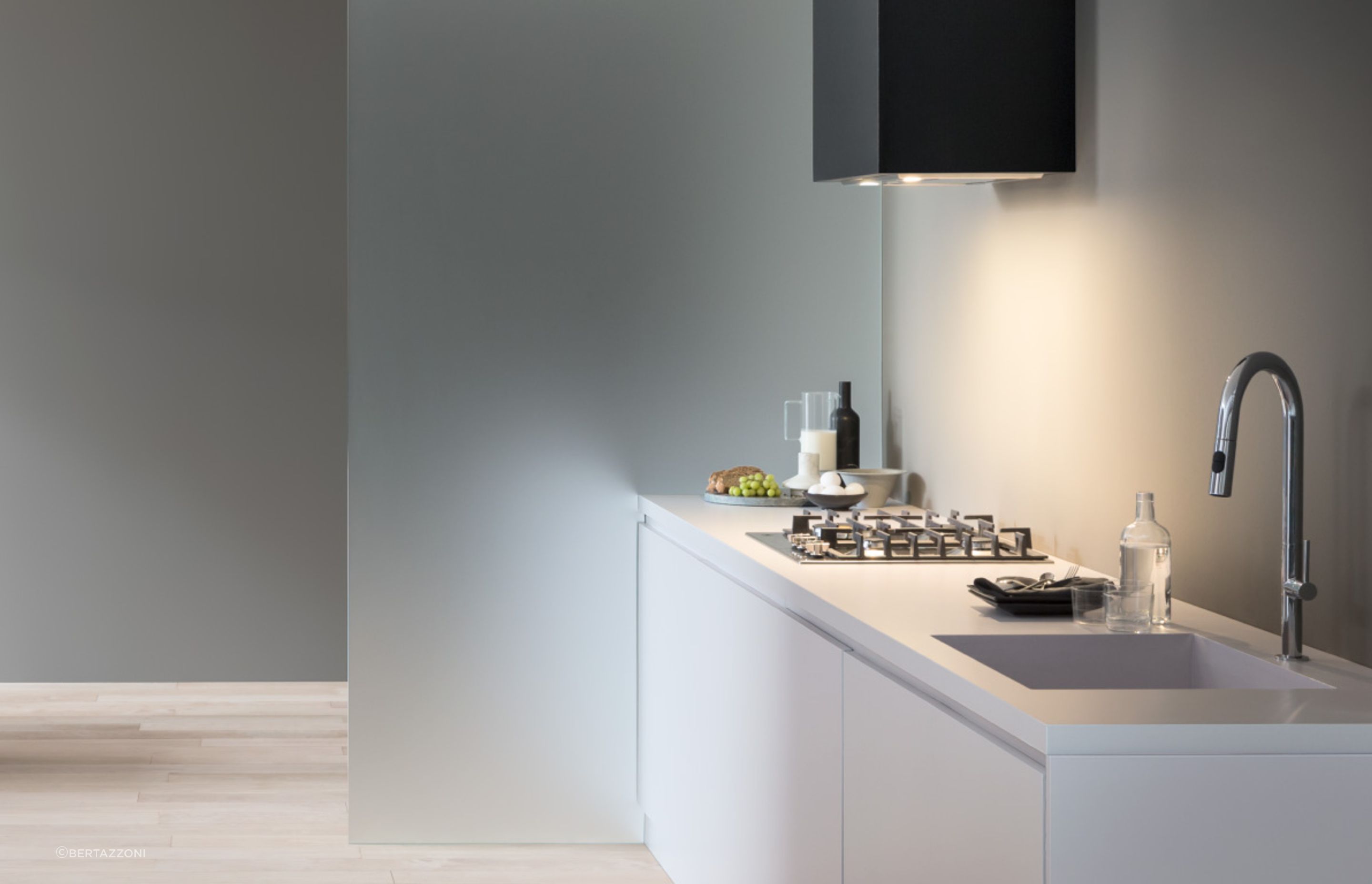 Bertazzoni Professional Series 52 cm built-in hood, 1 motor