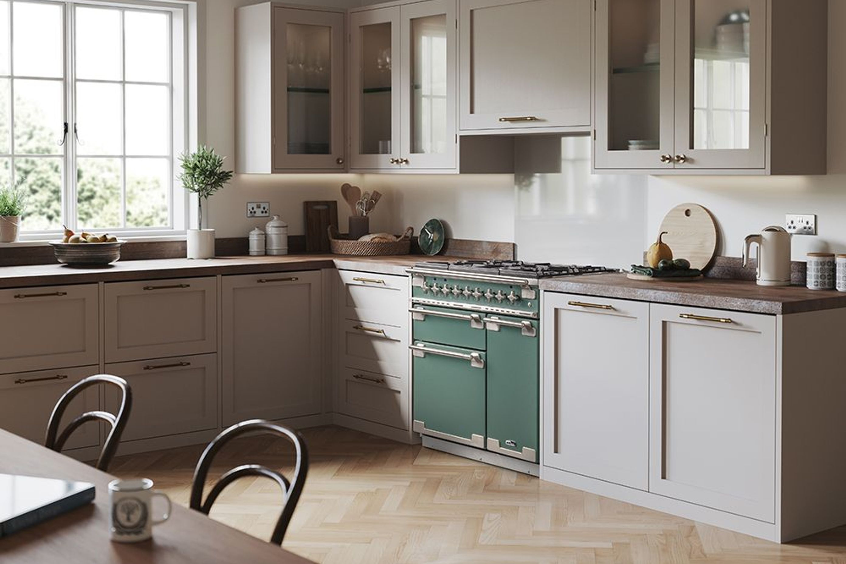 Falcon Elise 90cm Dual Fuel Range Cooker. Photo by Falcon.