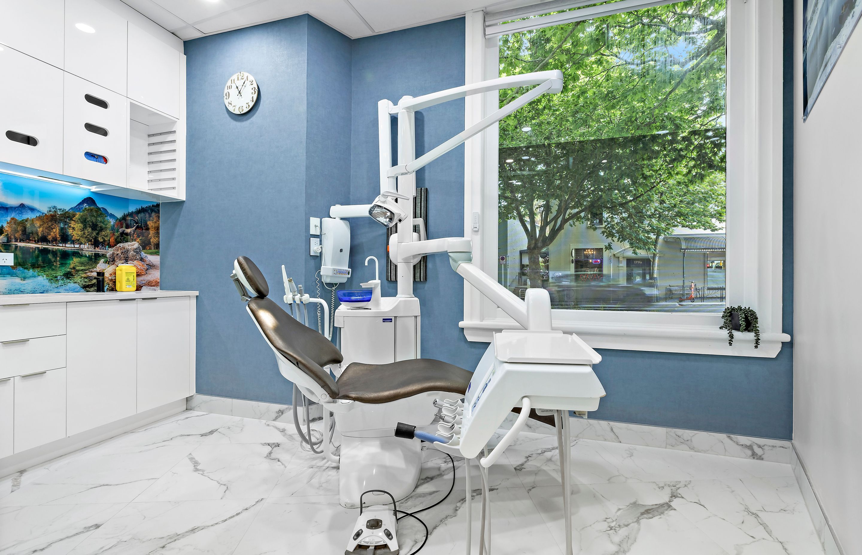This surgery room at Ponsonby Dental Boutique was designed to optimise workflow.
