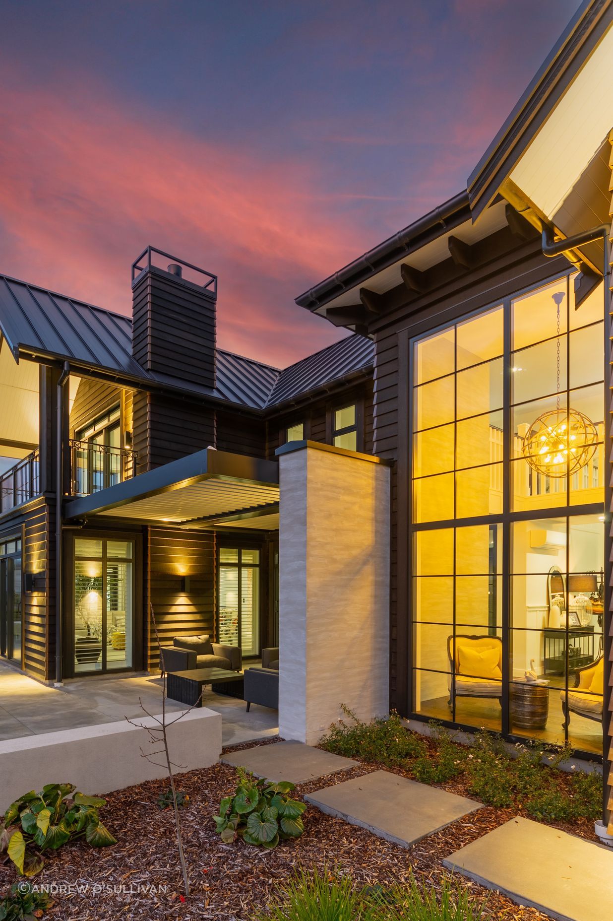 The large-scale home was built to perfection by Radius Building Ltd, experts in their field.