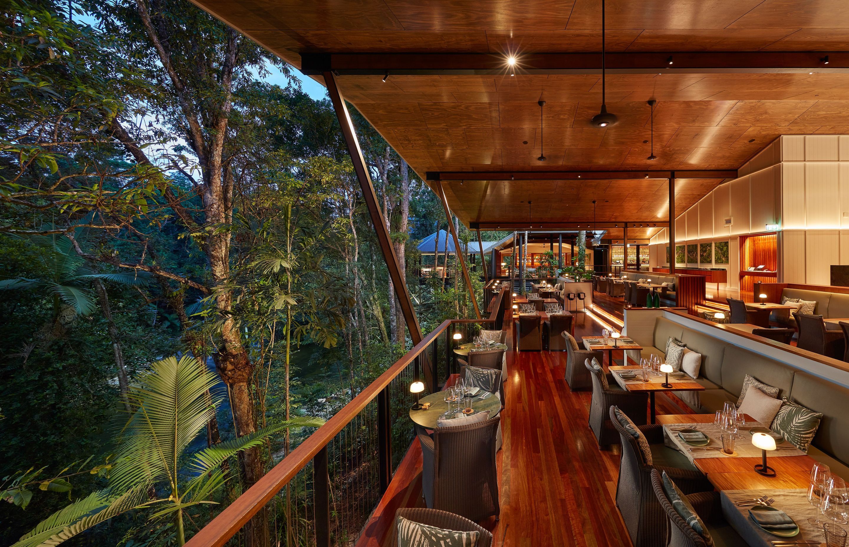 Silky Oaks Lodge | Ceiling Lining by Austral Plywoods