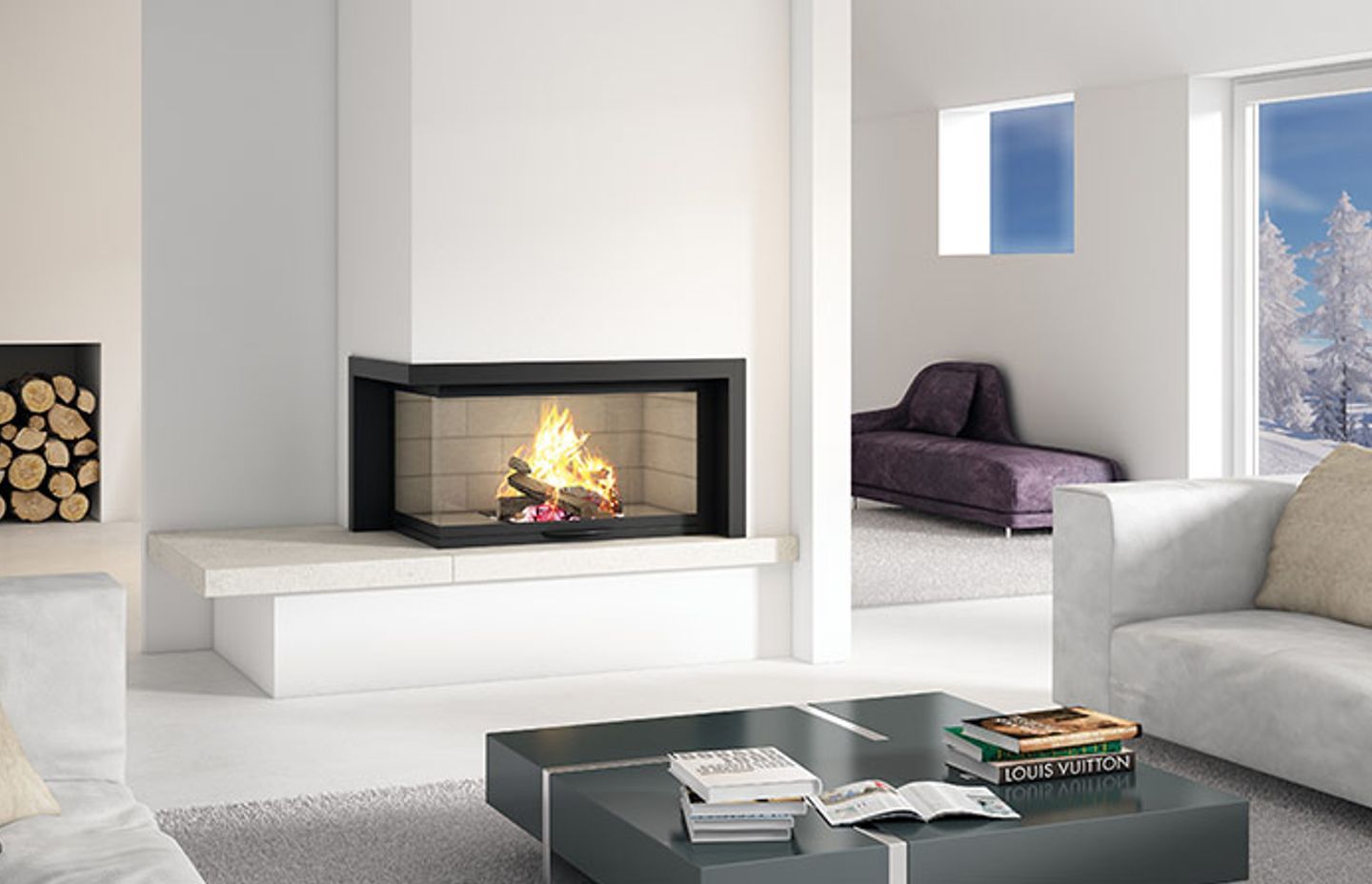 A New Focus in Fireplaces