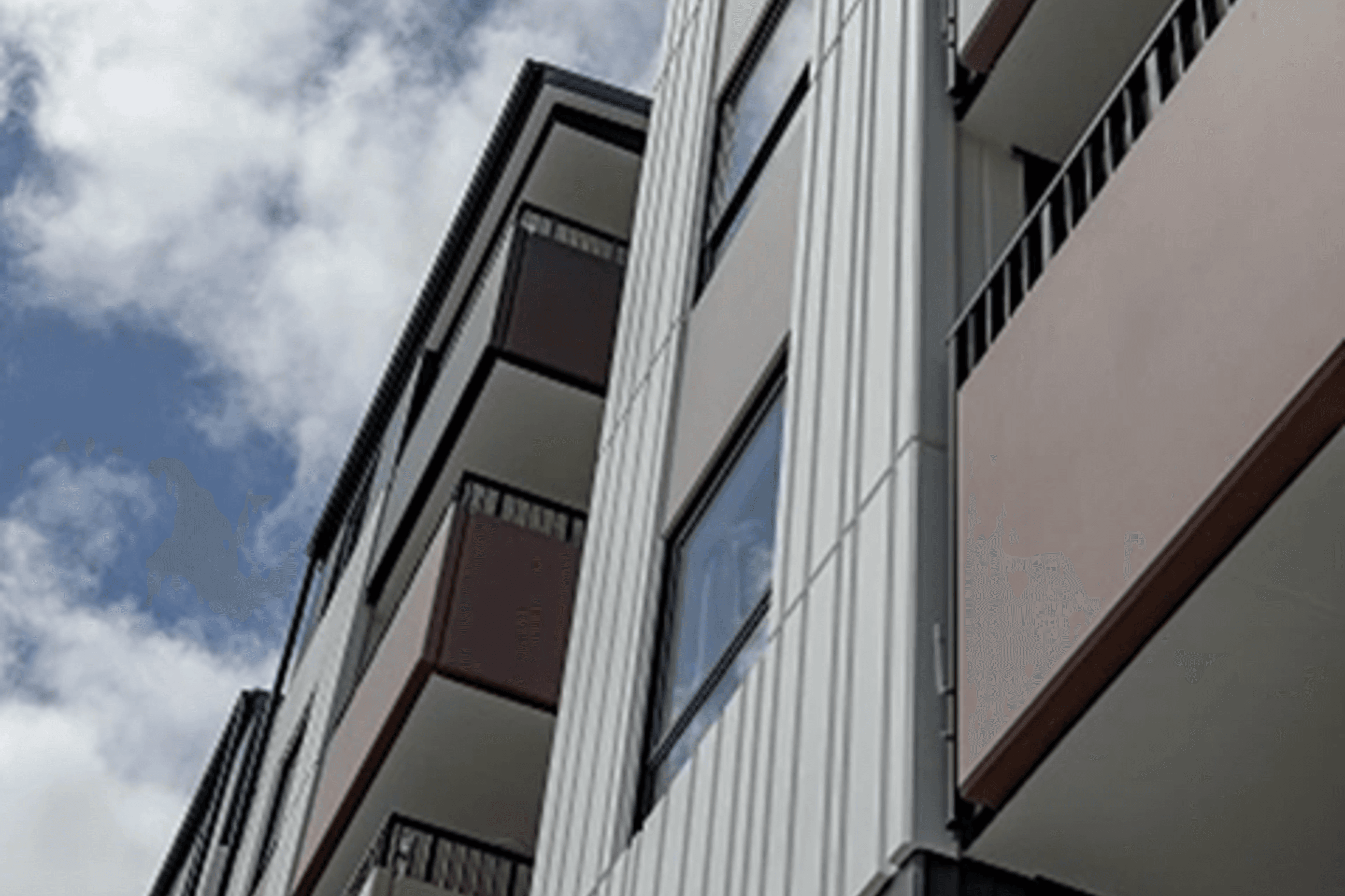 A Durable Finish for Waterview Court with Thoughtful Use of Dulux Colours