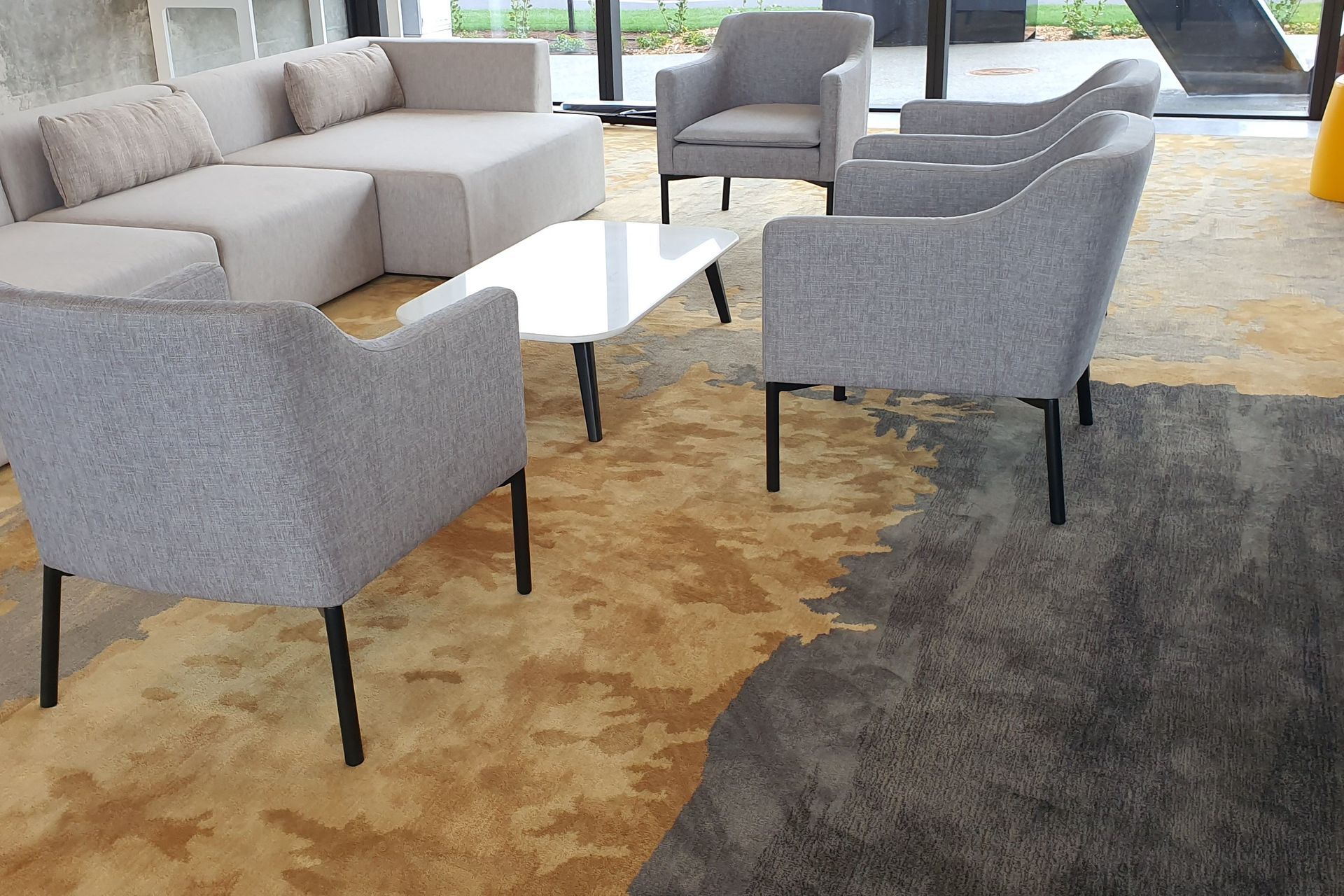 Custom 100% Wool rug NOVOTEL Christchurch