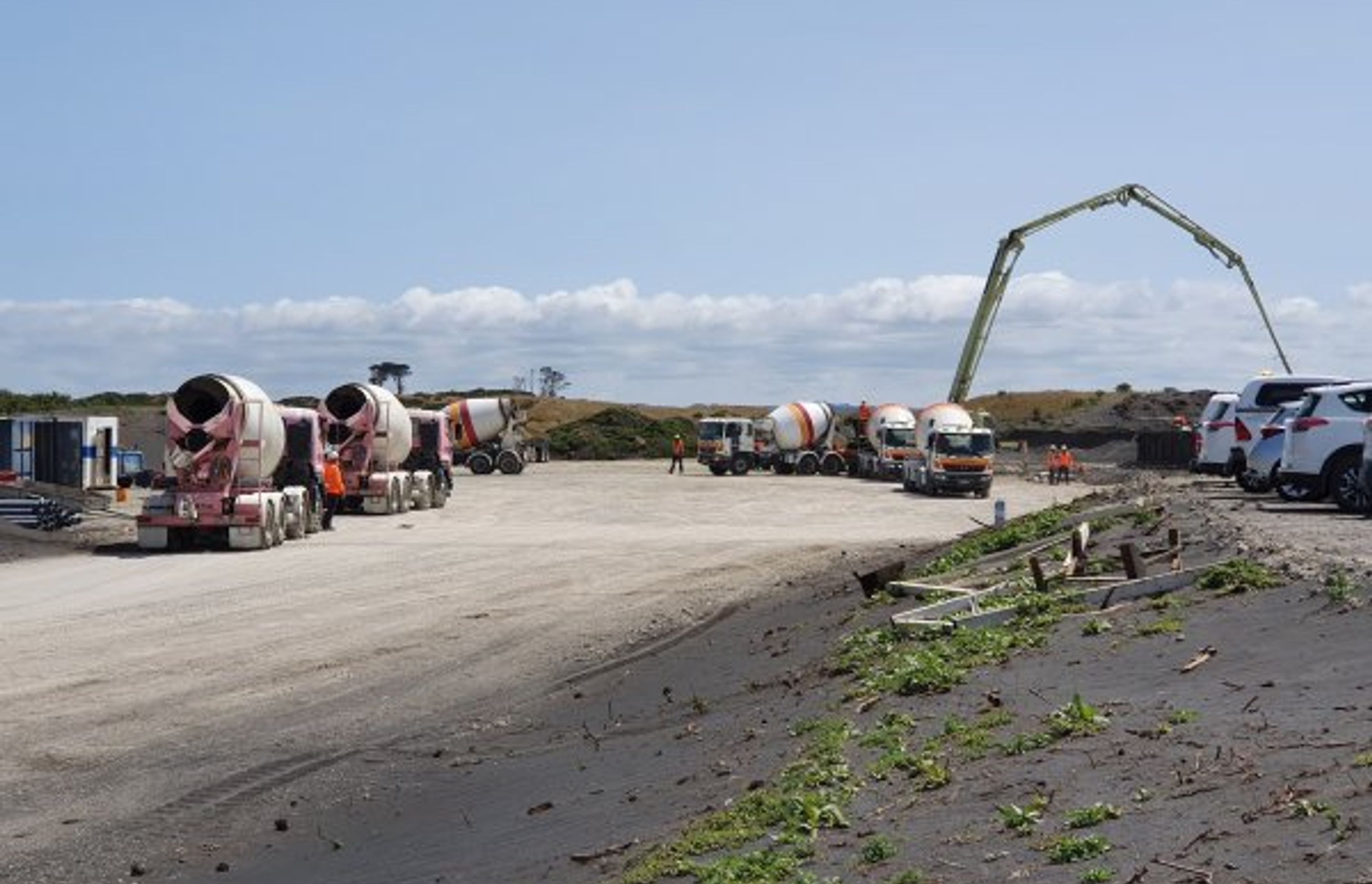 Firth mobilises for supply to new wind farm in Taranaki