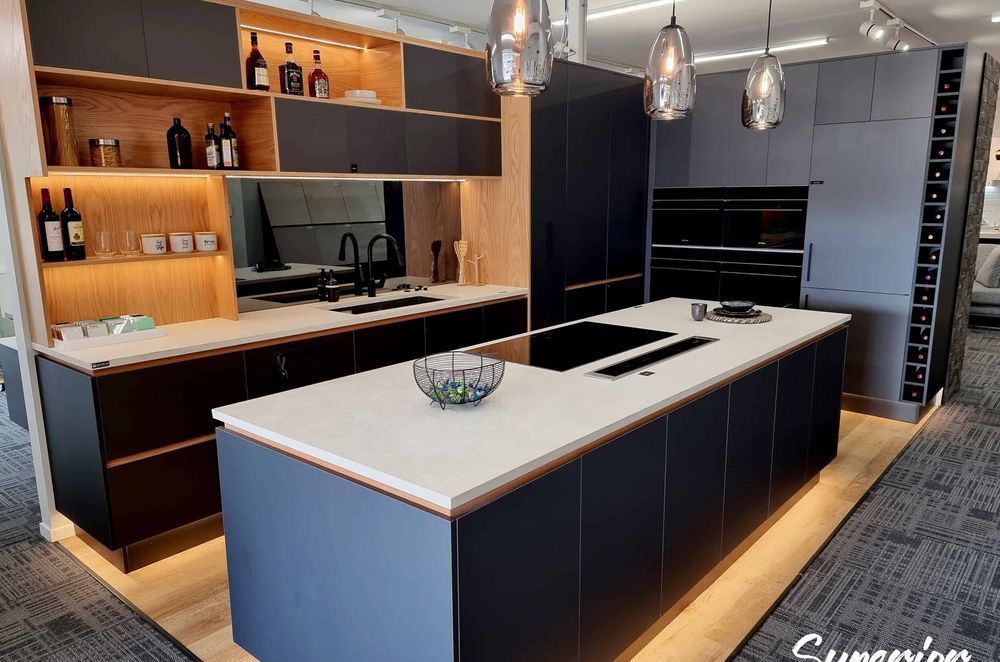 A look at one of our displays in our kitchen display in our showroom display in Auckland.