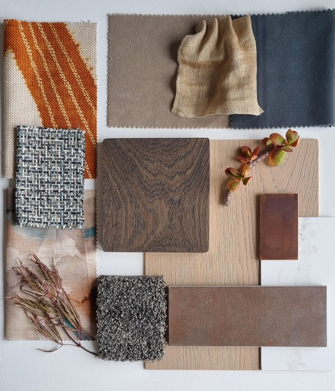 This relaxed yet elegant board was created to combine the clients' two design briefs.