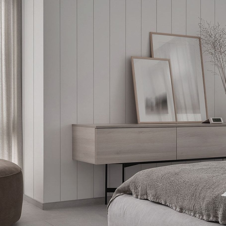 Add curves and texture to your walls with 3D wall panels