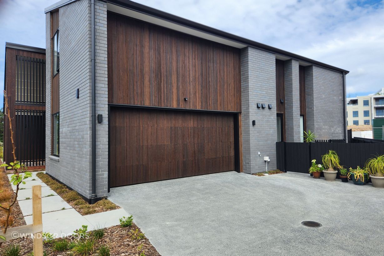 Custom Cedar Garage Door