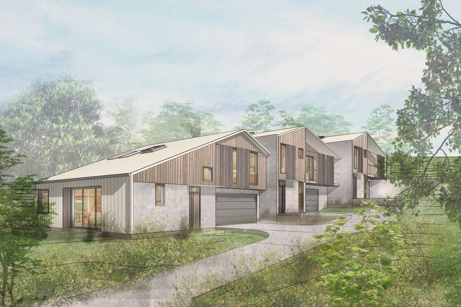 Richmond Townhouses by Fineline Architecture