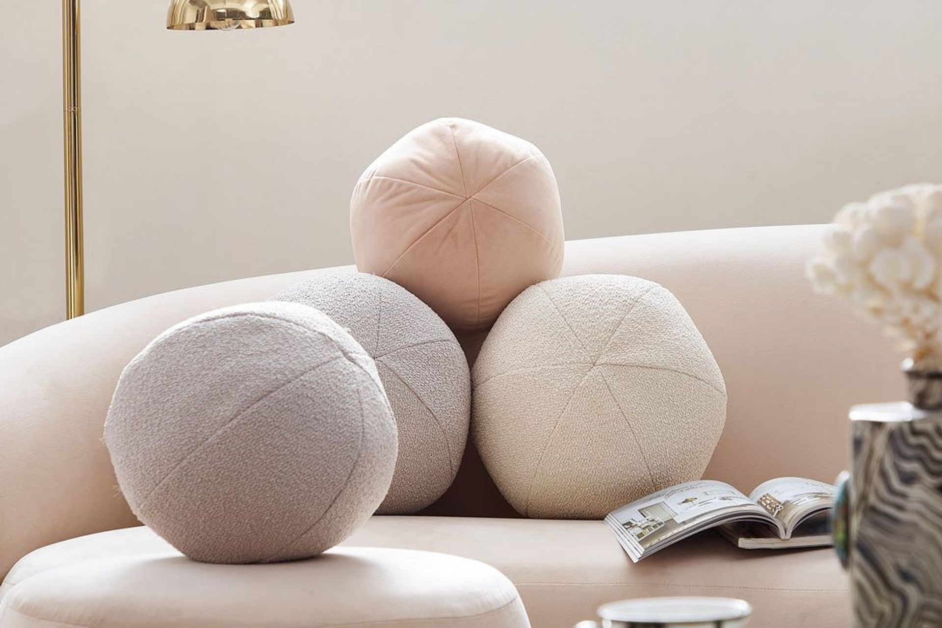 Louis Ball Cushions by Bubuland Home