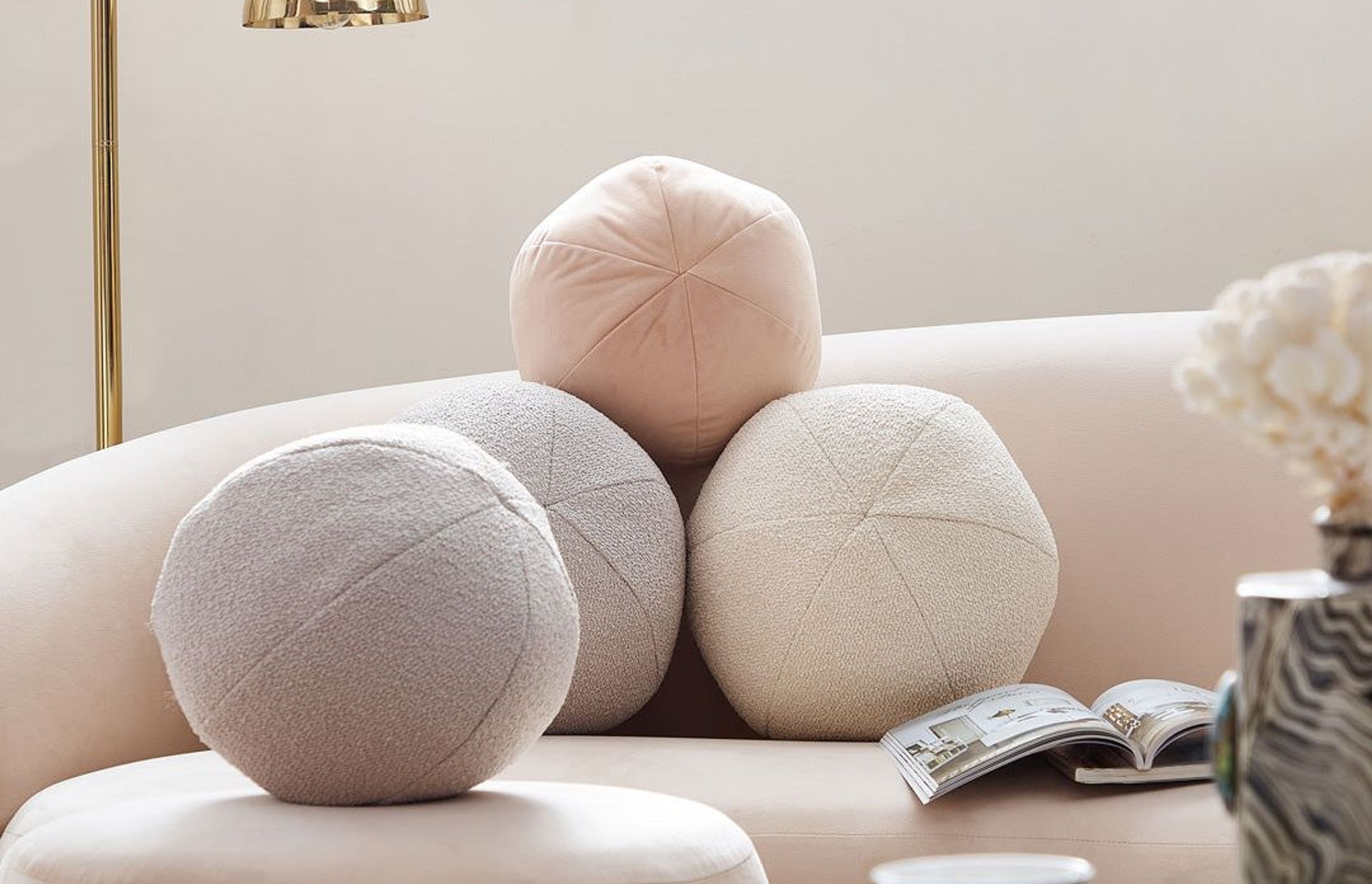 Louis Ball Cushions by Bubuland Home