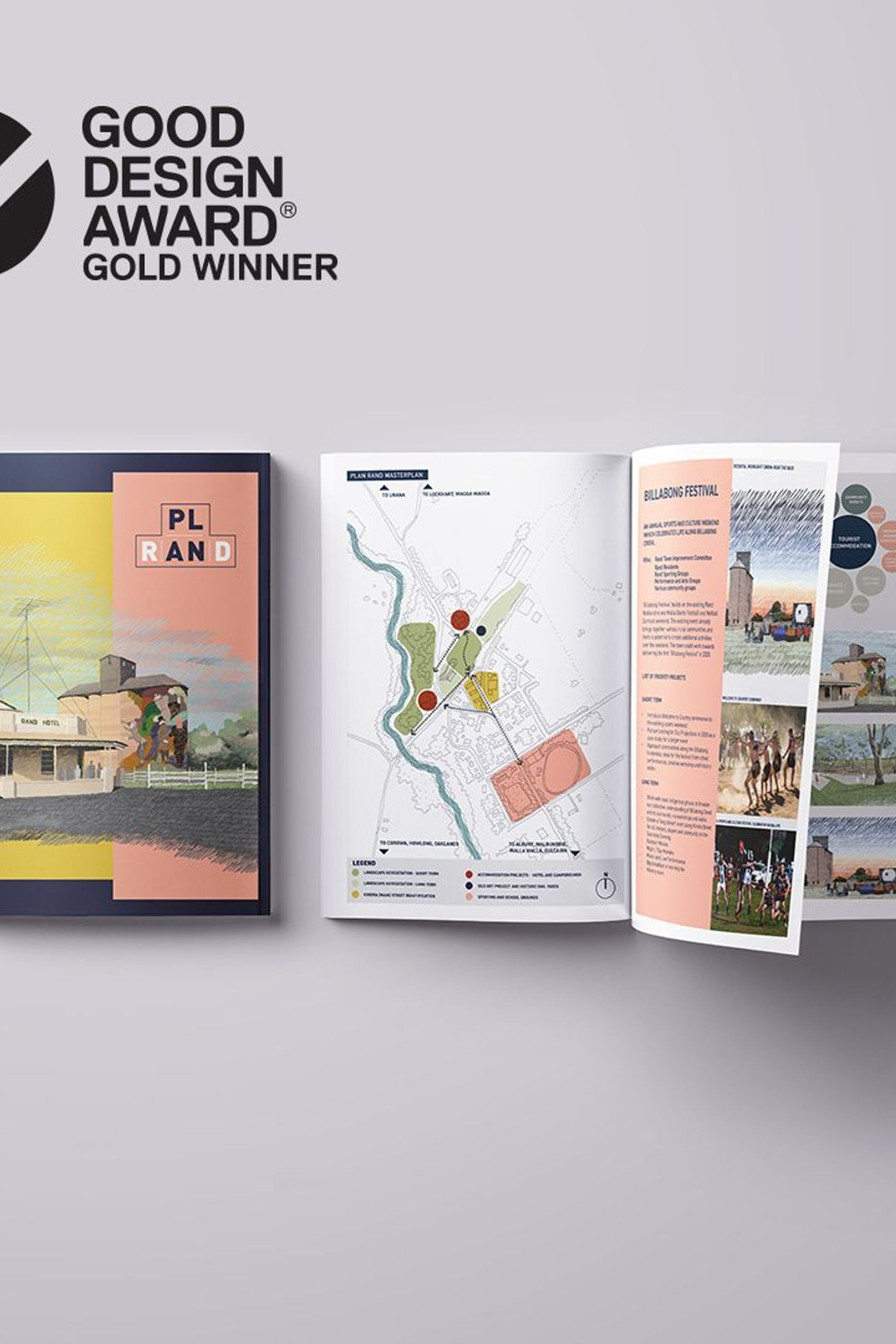 PLAN RAND Recognised with Good Design Award Gold Accolade