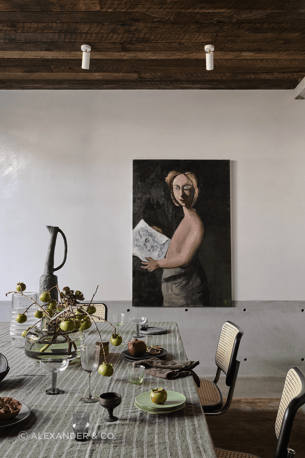 Artistic and unique tableware at Alexander House- Photography - Photography: Anson Smart