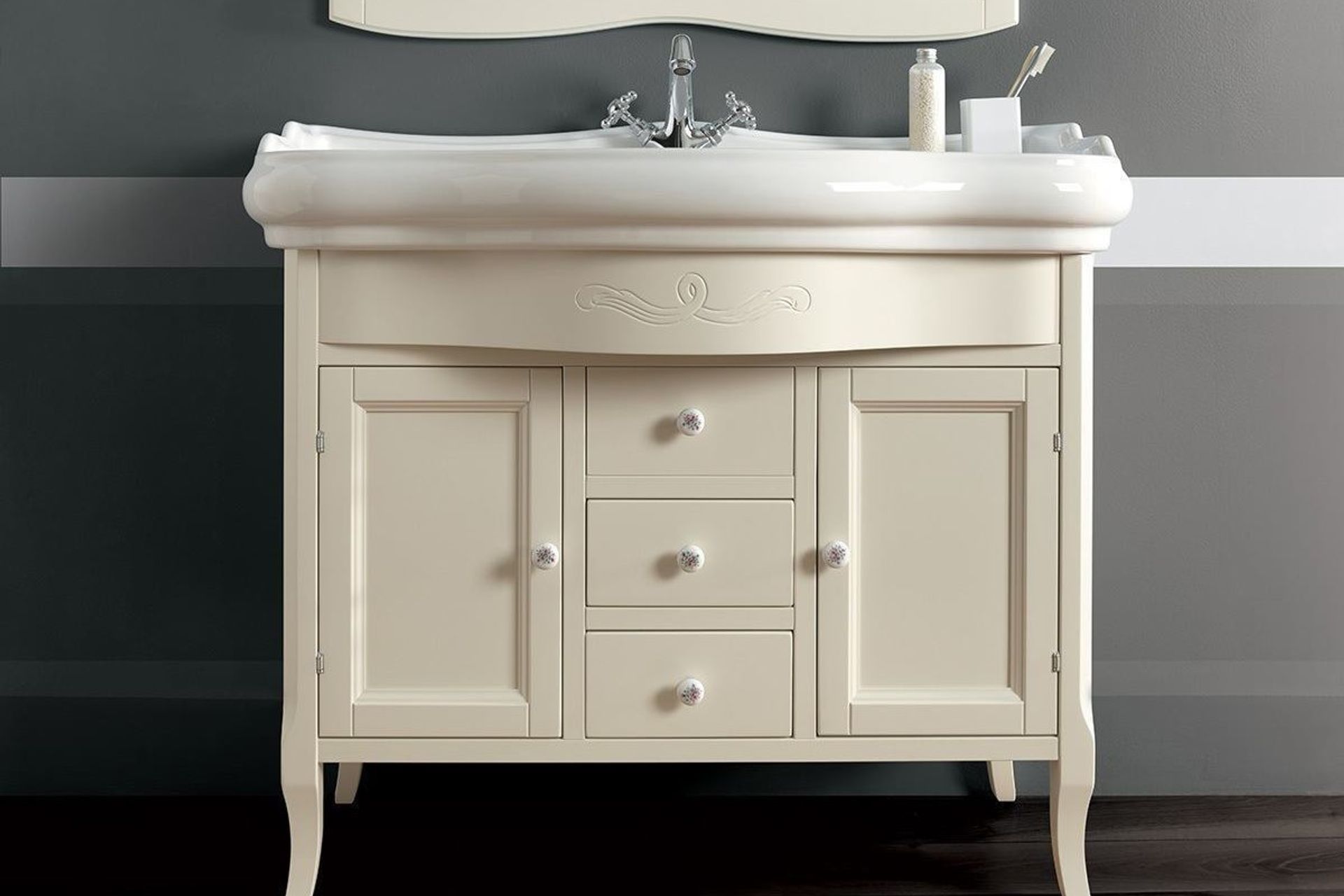 The Retro by Kerasan with antique charm and designer credentials.