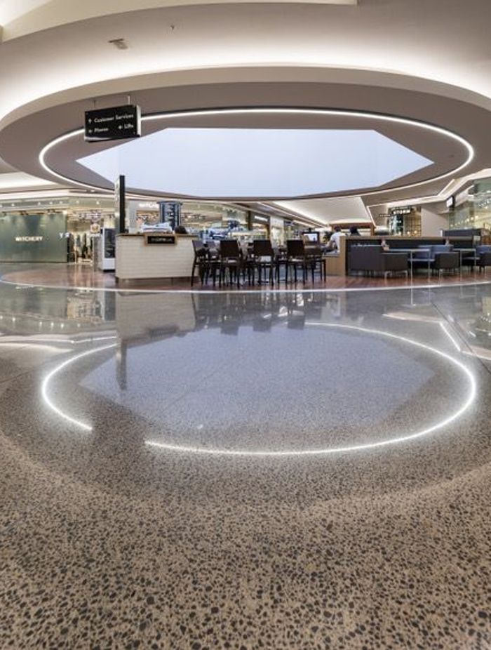 The team from Polished Concrete refurbished this retail environment with High Street, MegaFloor's most preferred diamond polished finish.