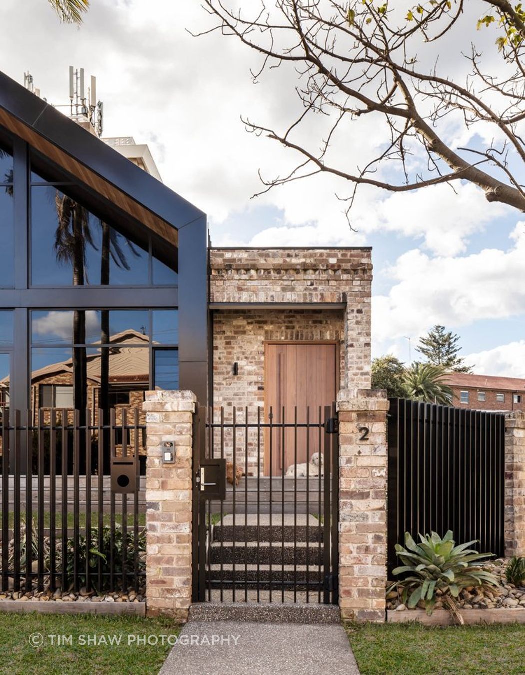 Protection along the property’s exposed street fronts.