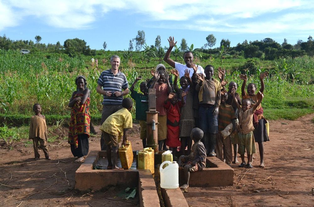 Clean water supply in Rwanda