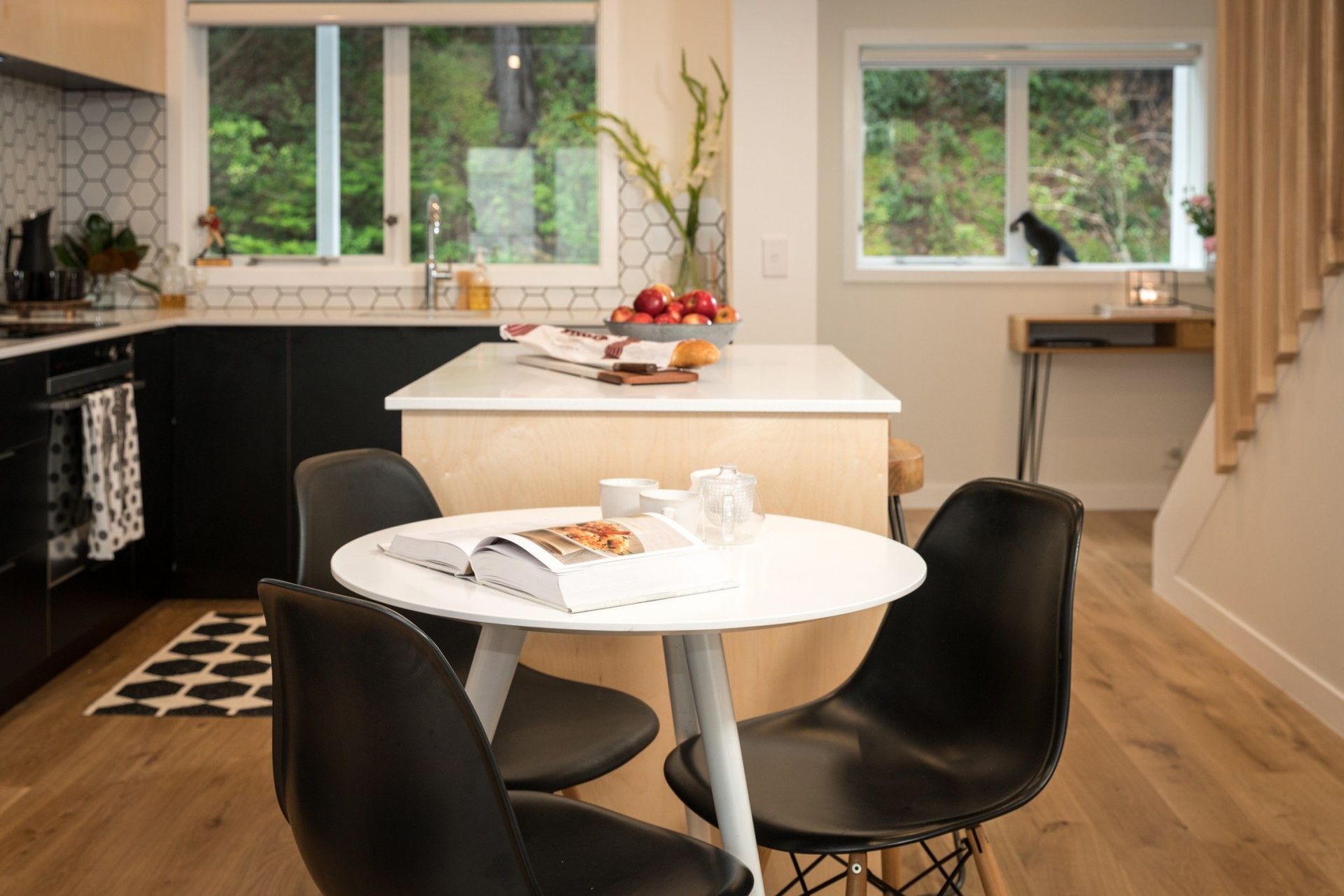 When to use wood floors in the kitchen