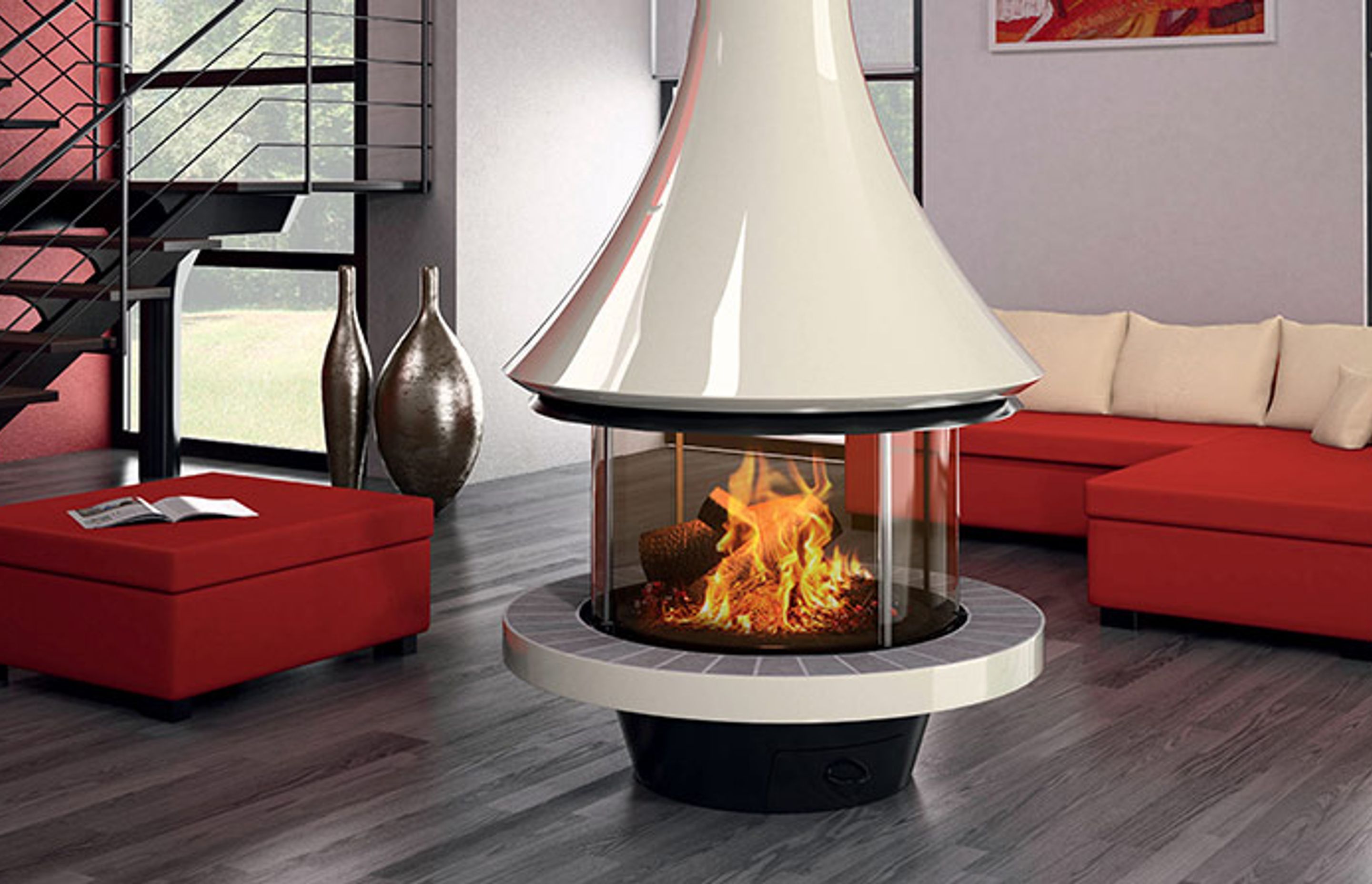 A New Focus in Fireplaces