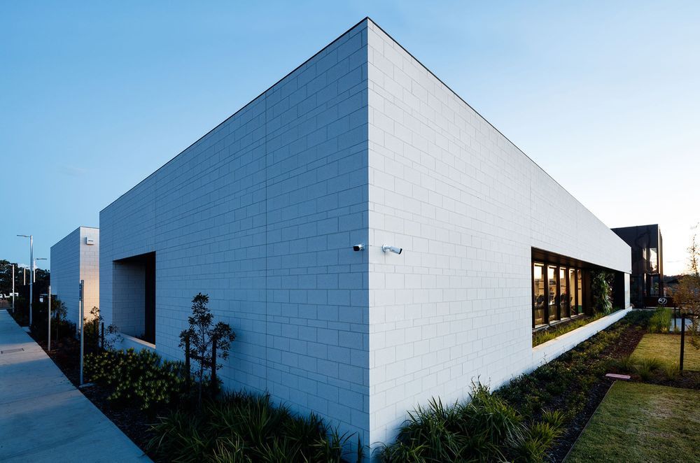 Timeless and elegant Honed Blocks by GB Masonry.