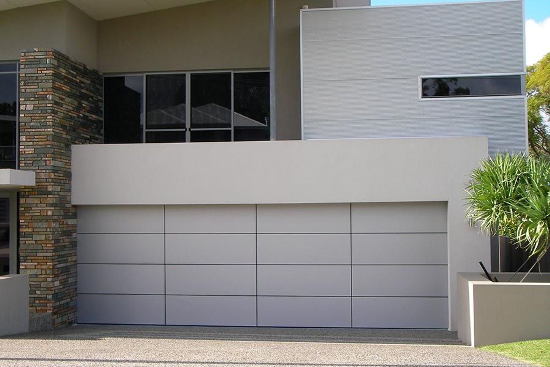 Aluminium Composite Garage Door