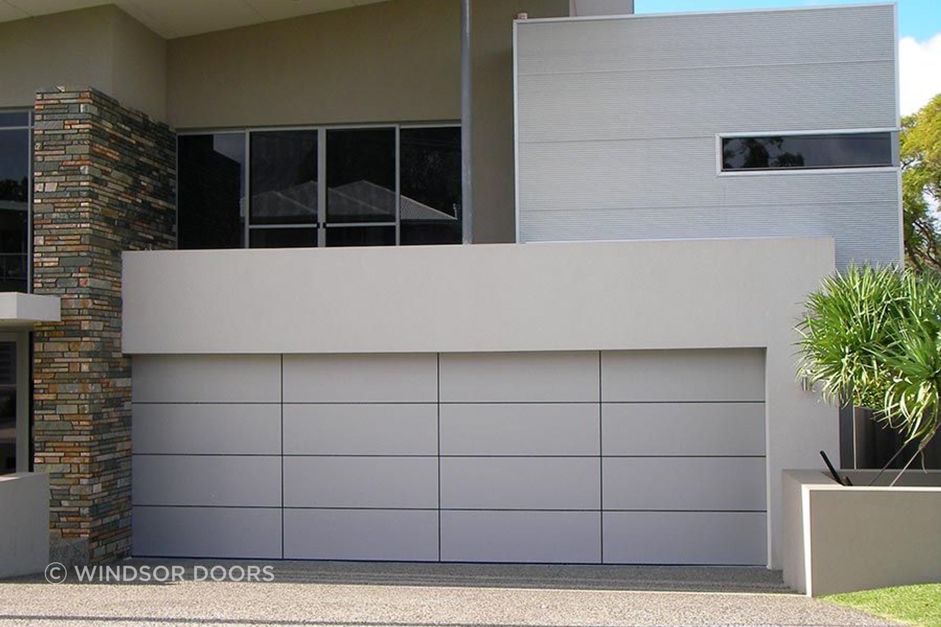 Aluminium Composite Garage Door