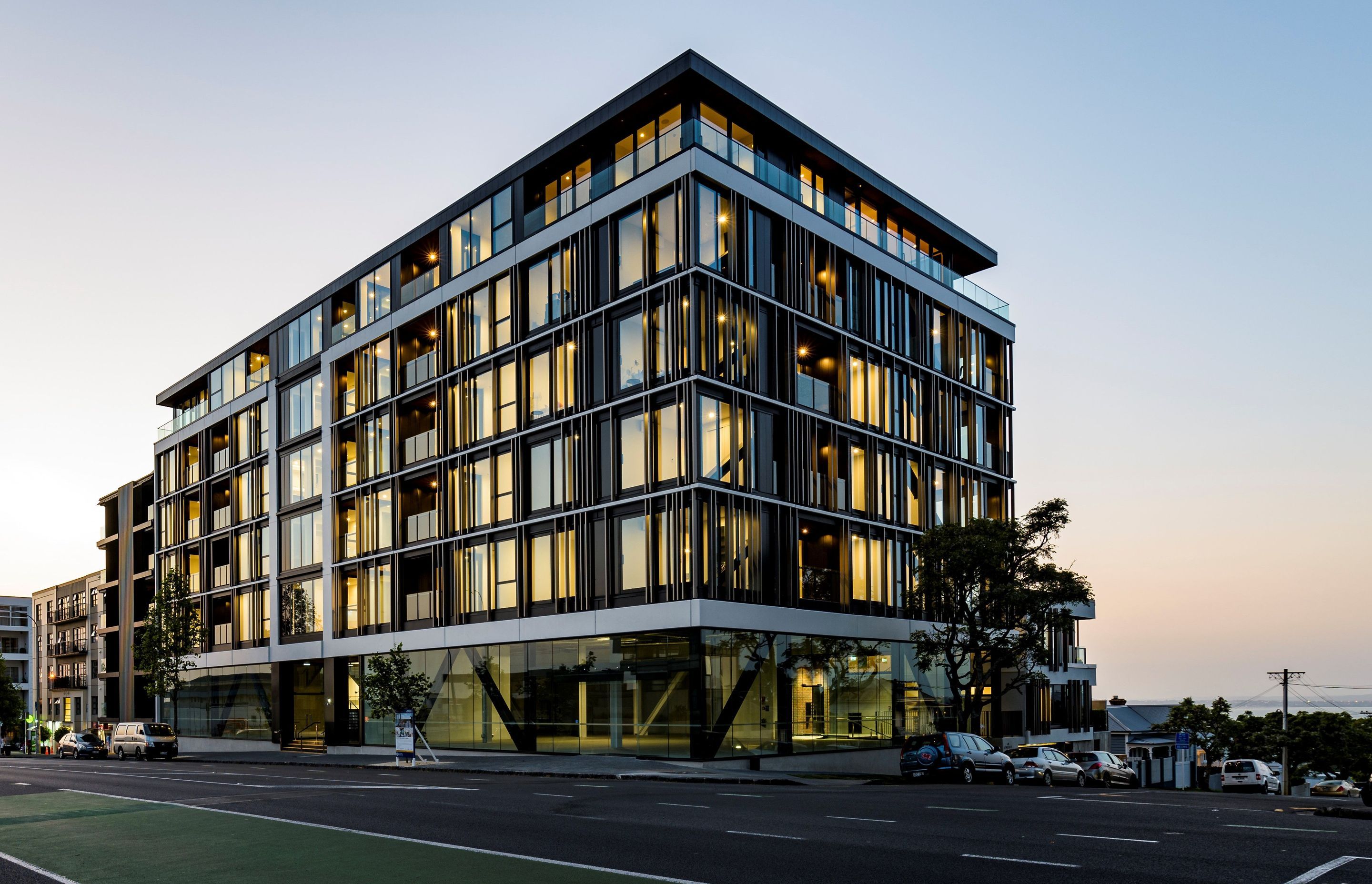 The Crest Building in Auckland's Grey Lynn.