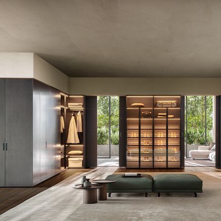 The new showroom showcasing a leading Italian luxury furniture brand