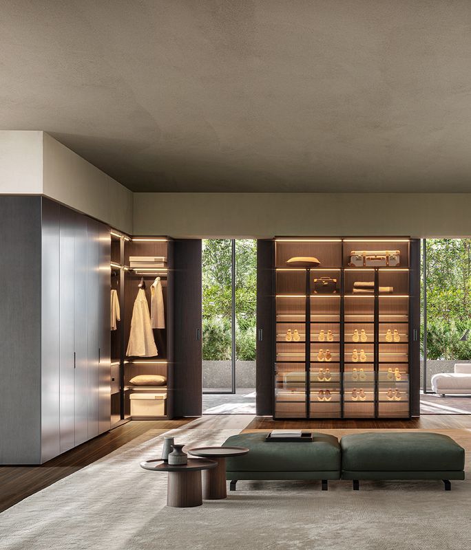 The new showroom showcasing a leading Italian luxury furniture brand