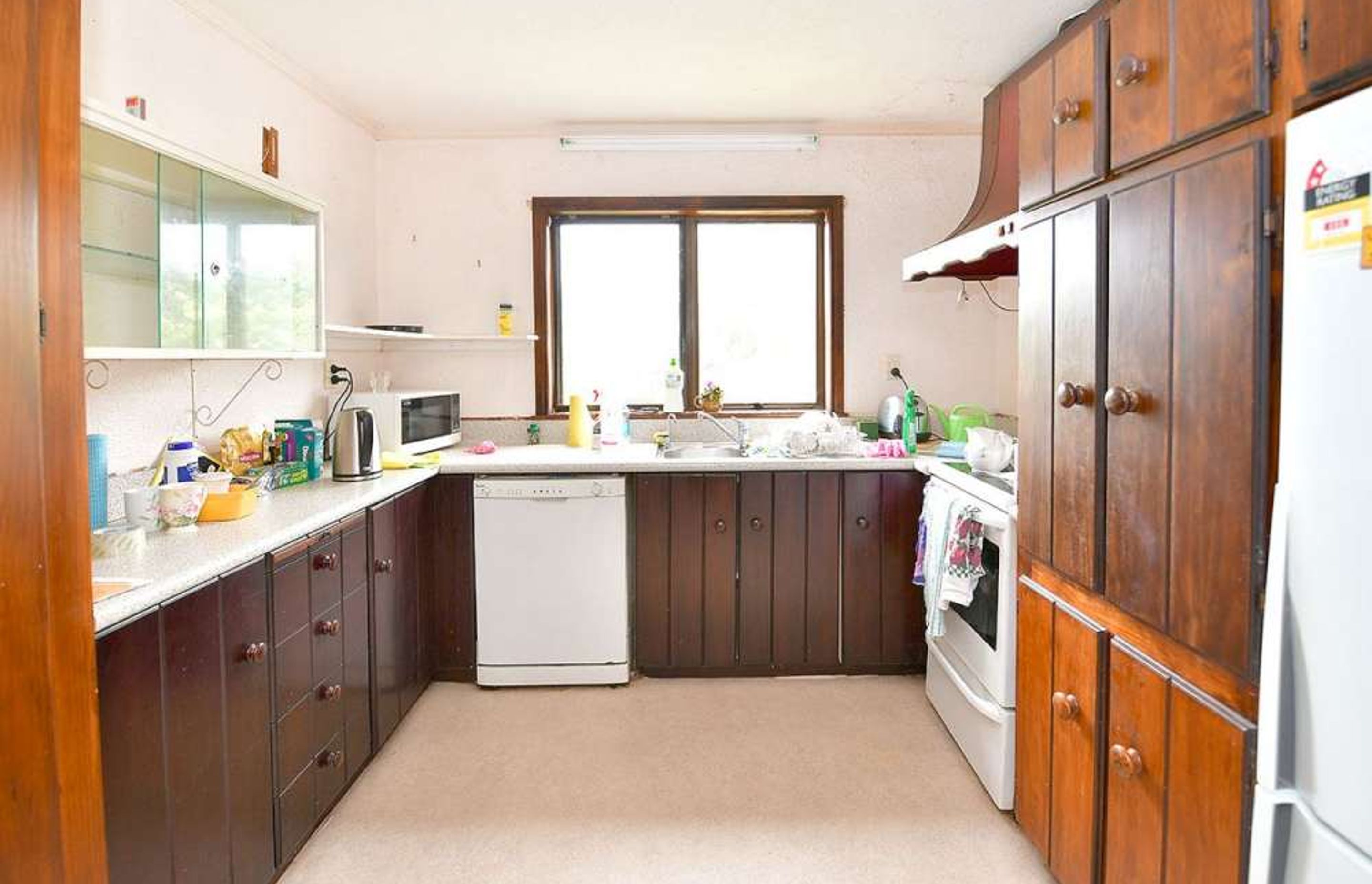 BEFORE the kitchen was renovated