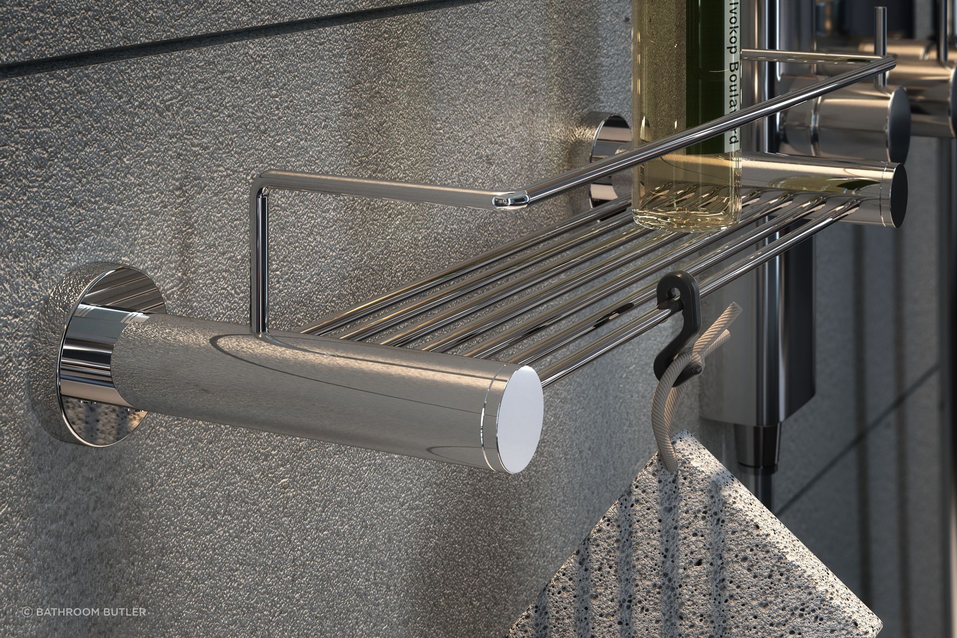 4620 Shower Rack Polished