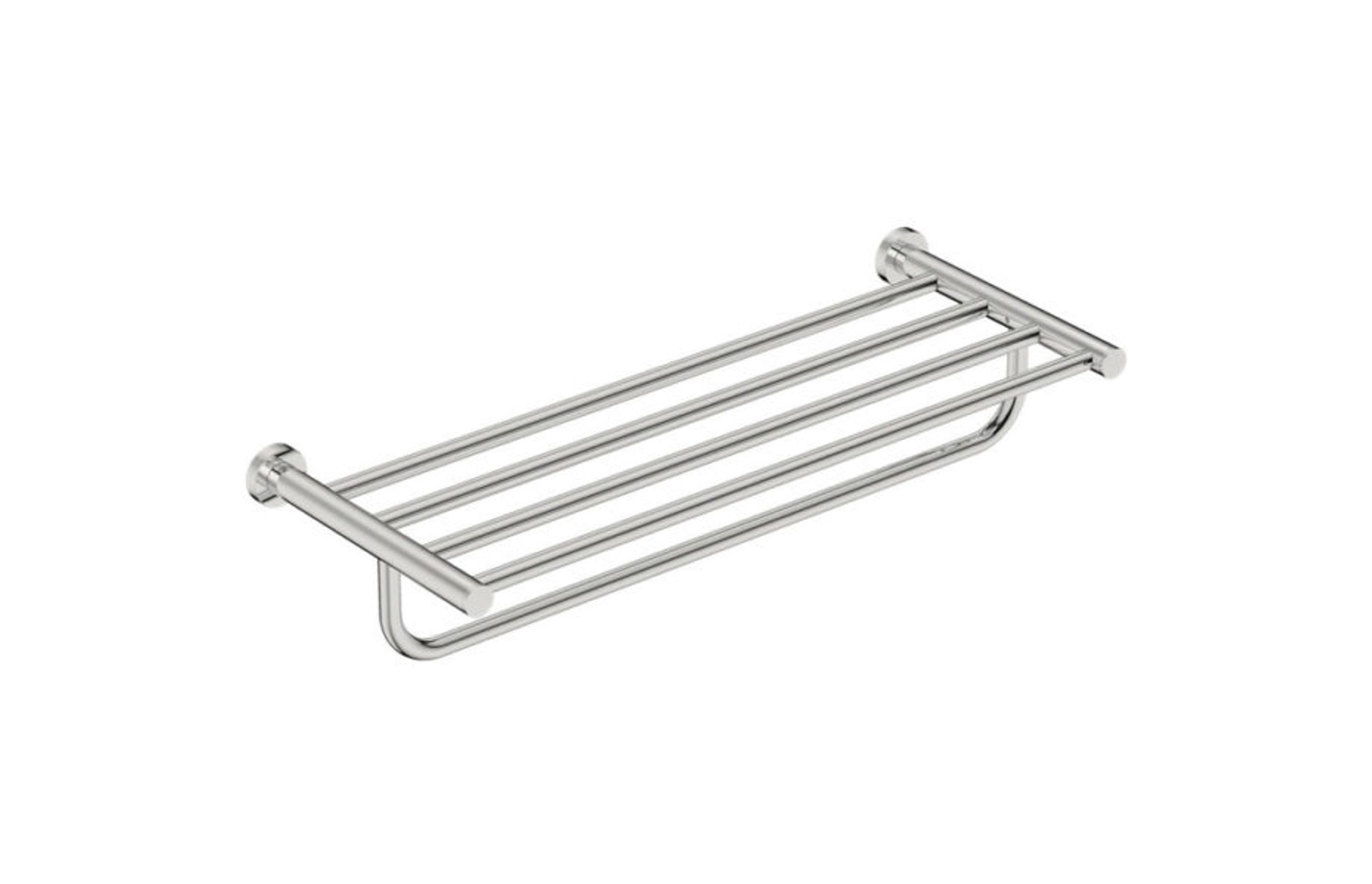 4693 Towel Shelf + Hang Bar 650mm